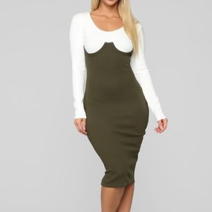 Fashion nova underwire dress